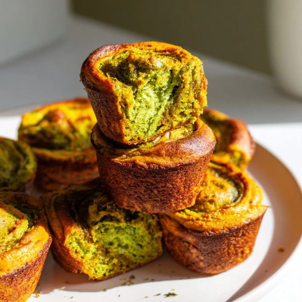 Matcha Pumpkin Muffin Mini Loaves #28
