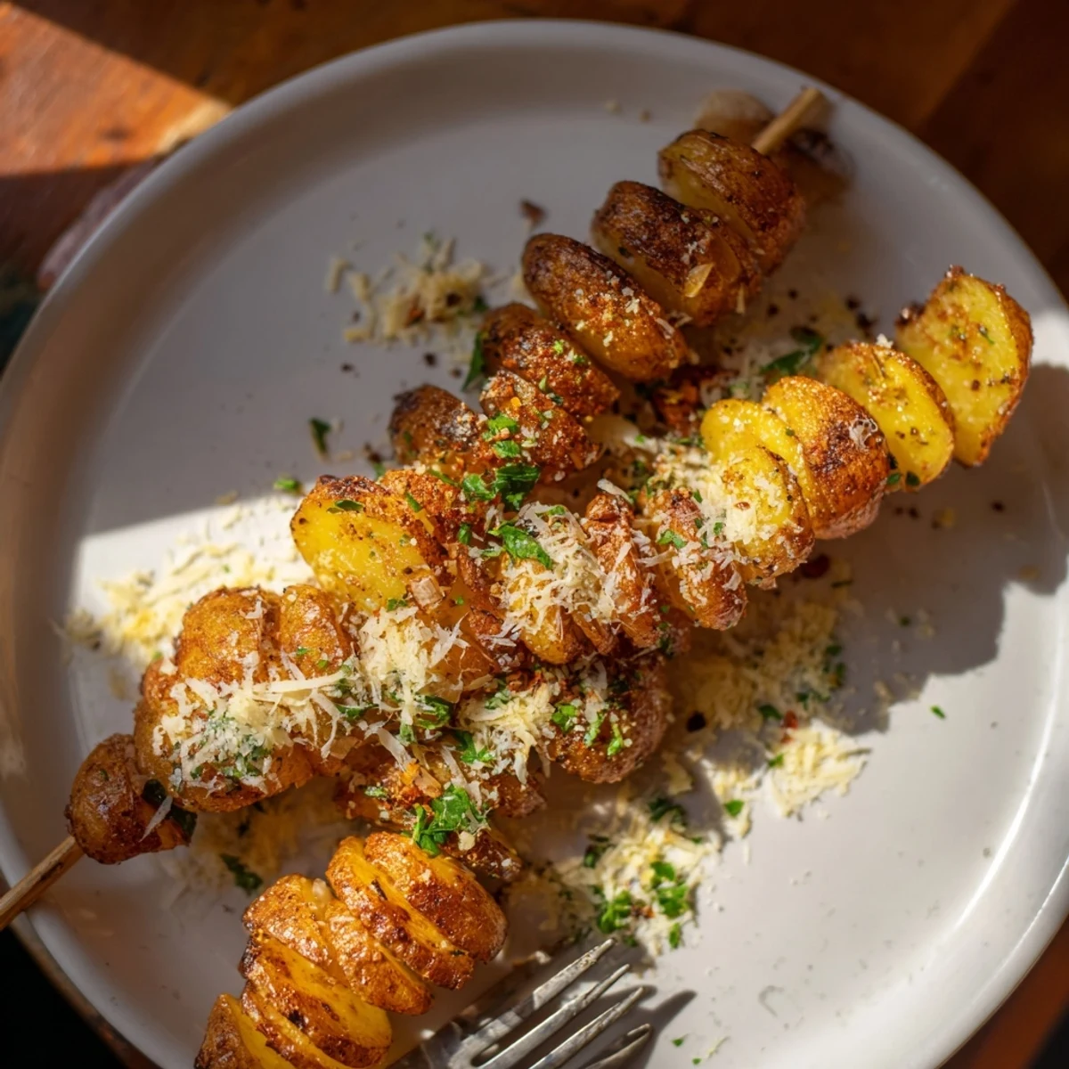 Air-Fryer Tornado Potatoes Snack