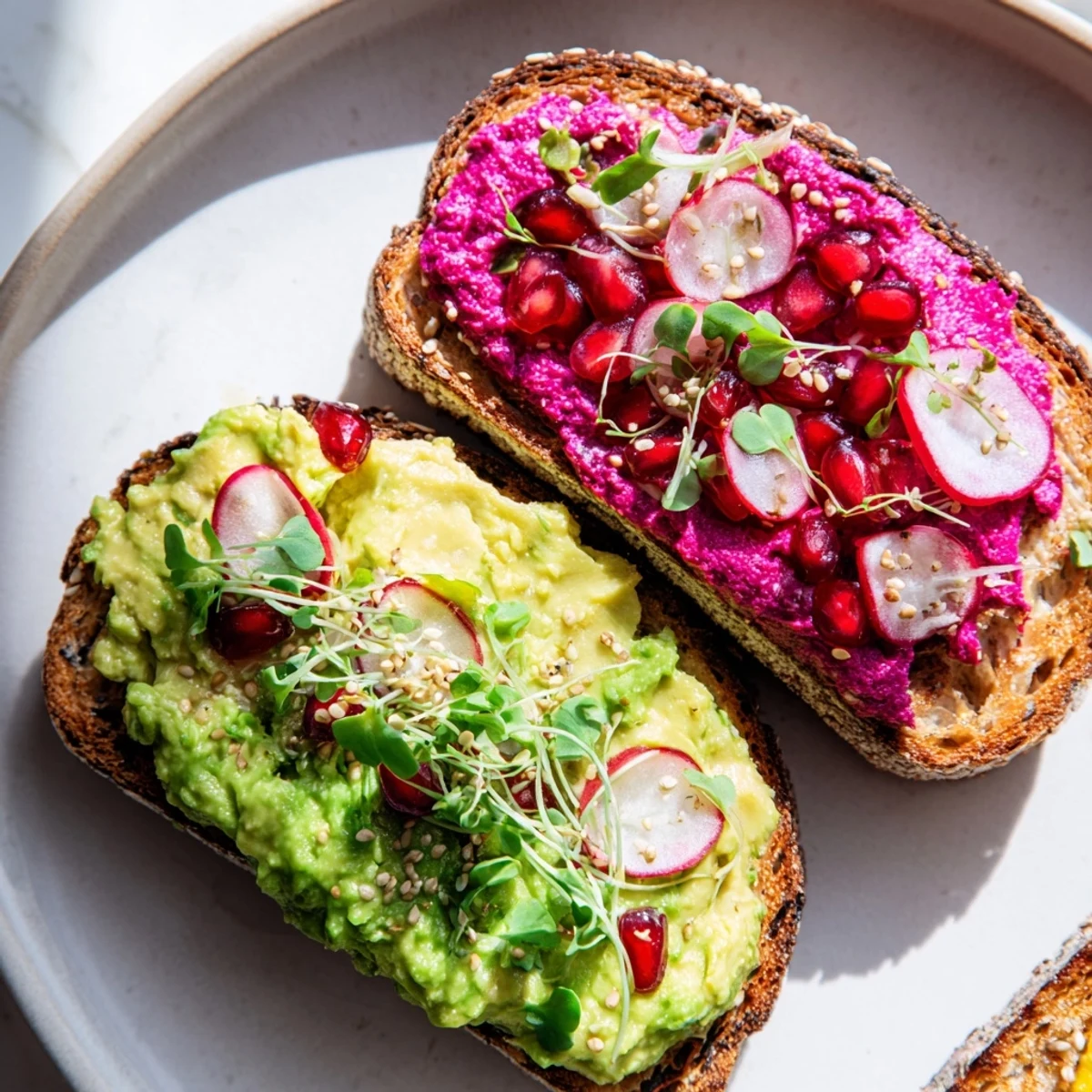 Bright Bold Breakfast Toasts