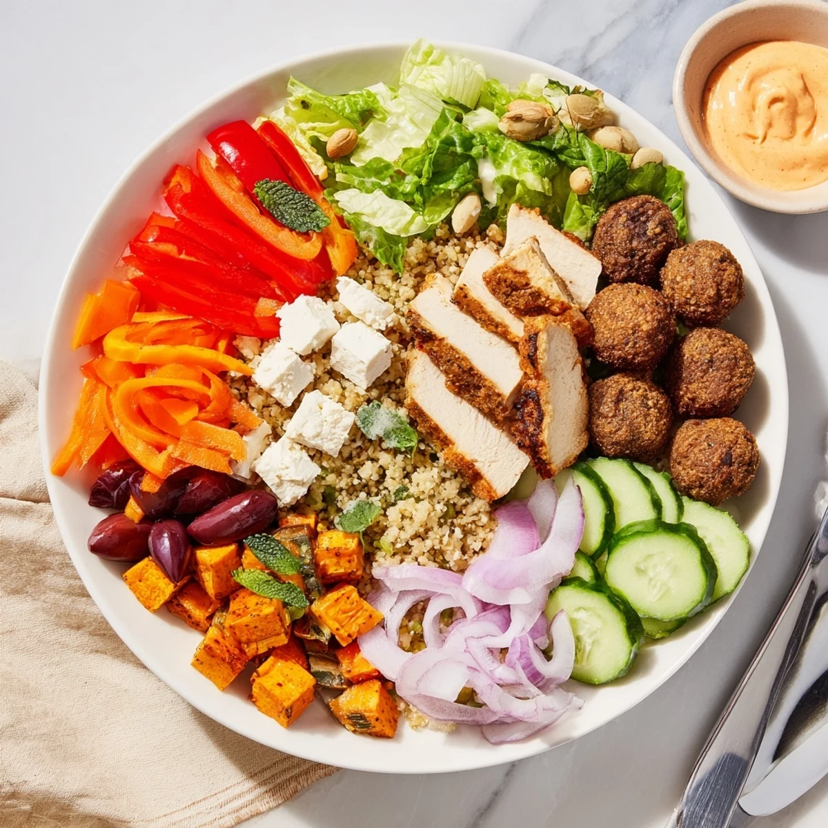 Interactive Plated Meals Build-Your-Own