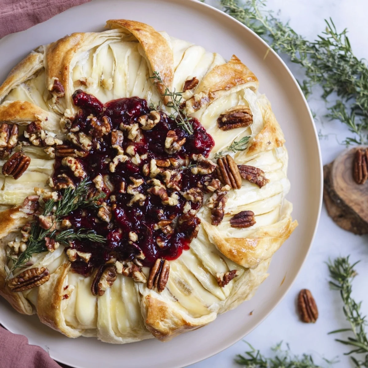Cranberry Brie Bites