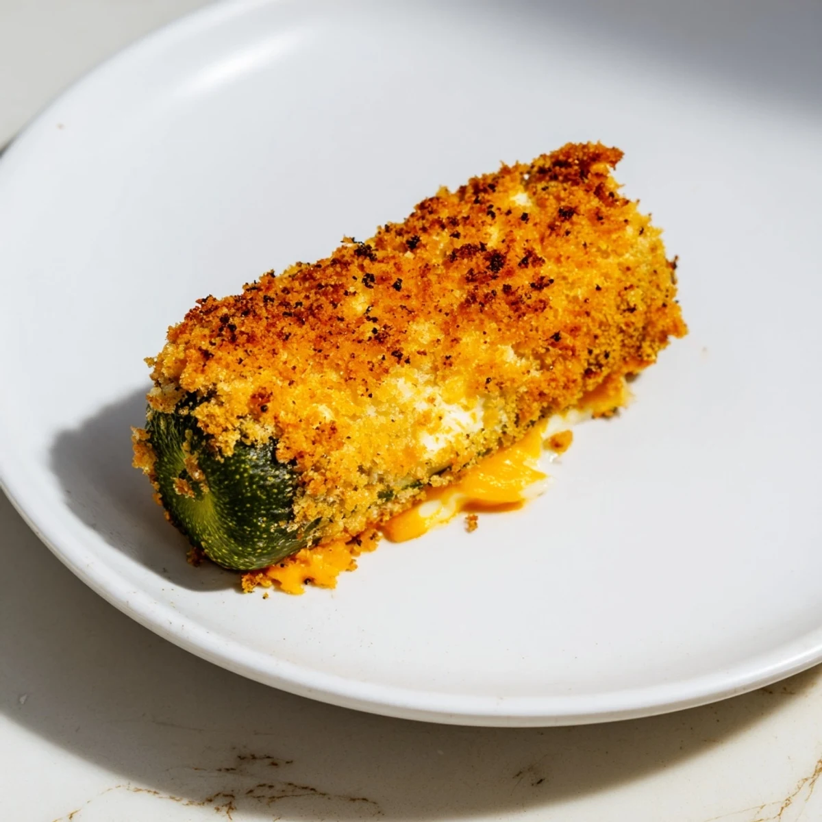 Melted cheese hugs the tangy dill pickles in these delicious Crispy Cheese-Wrapped Pickle Ornaments.