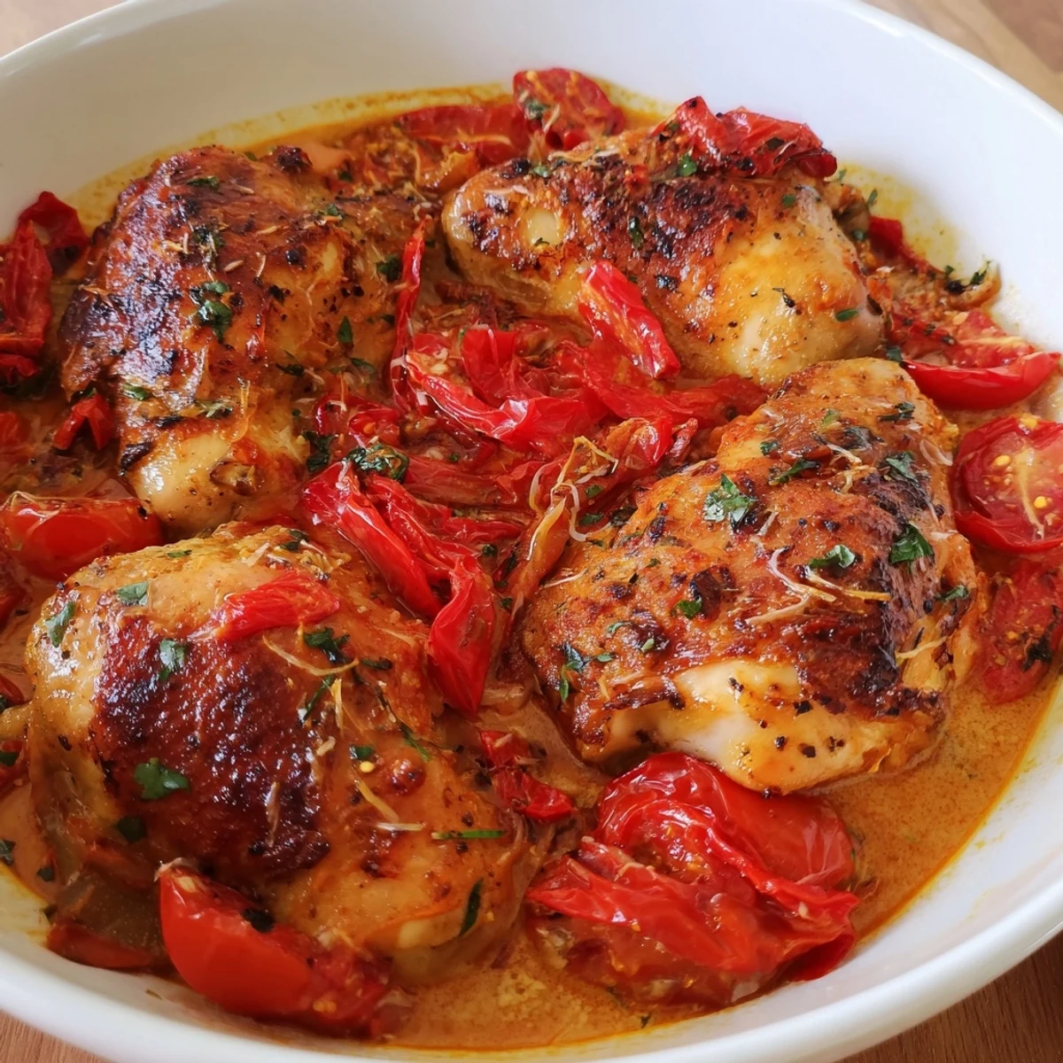 Marry Chicken Thighs Sundried