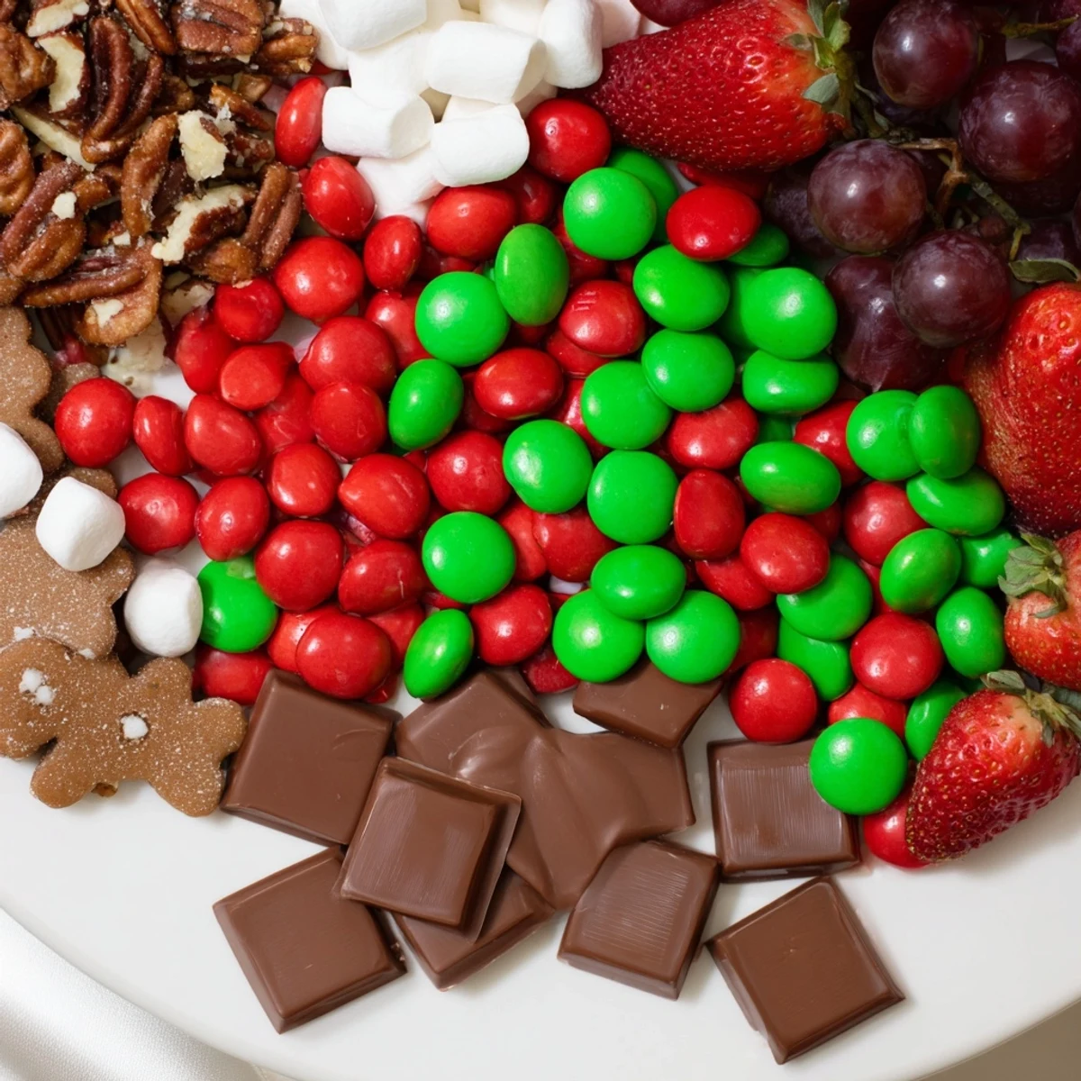 Imagine a vibrant Cozy Mitten Dessert Board—a mix of winter sweets and textures, ready to enjoy this season.