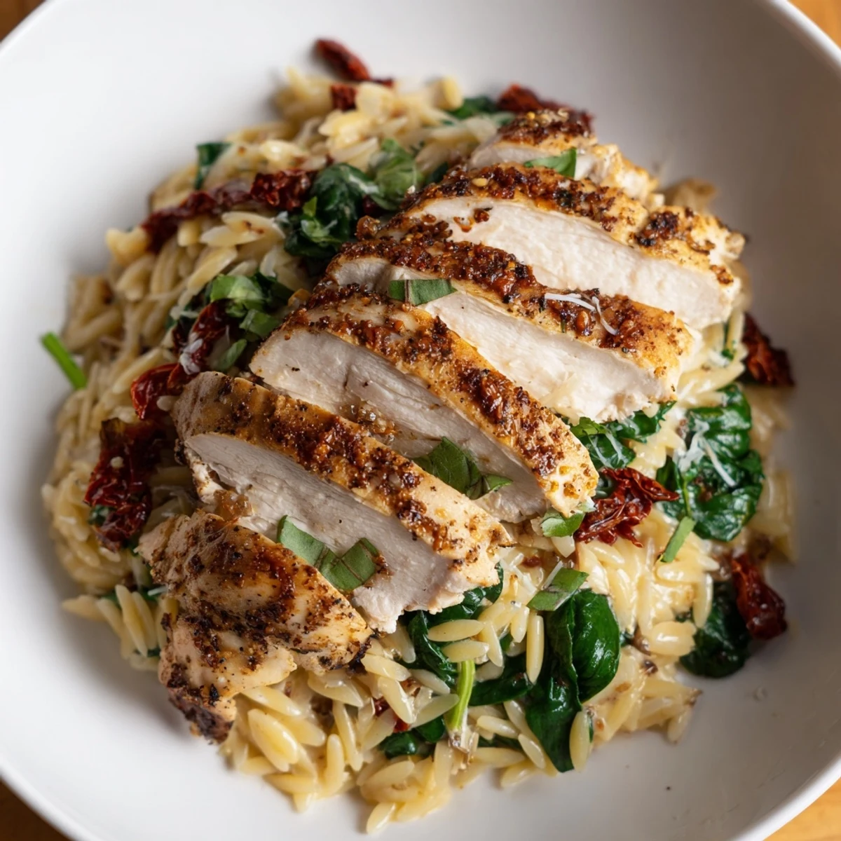 Marry Chicken Orzo Creamy