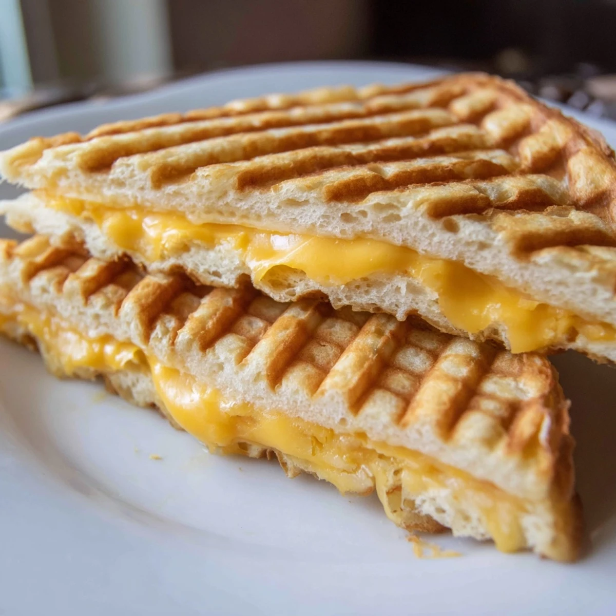 Waffle Grilled Cheese Sandwich