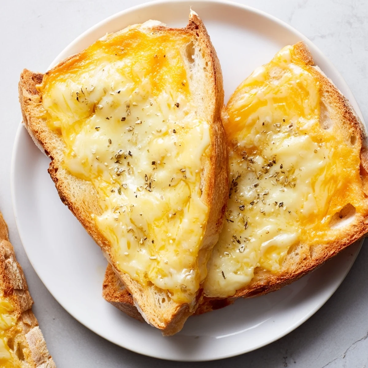 Truffle Oil Grilled Cheese