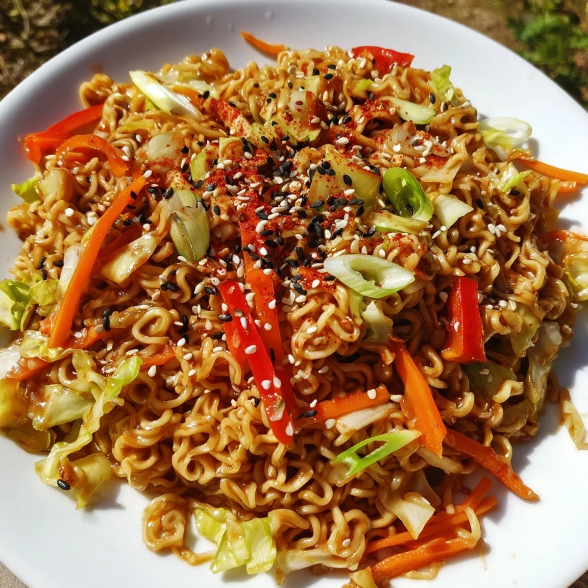 Spicy Ramen Stir Fry