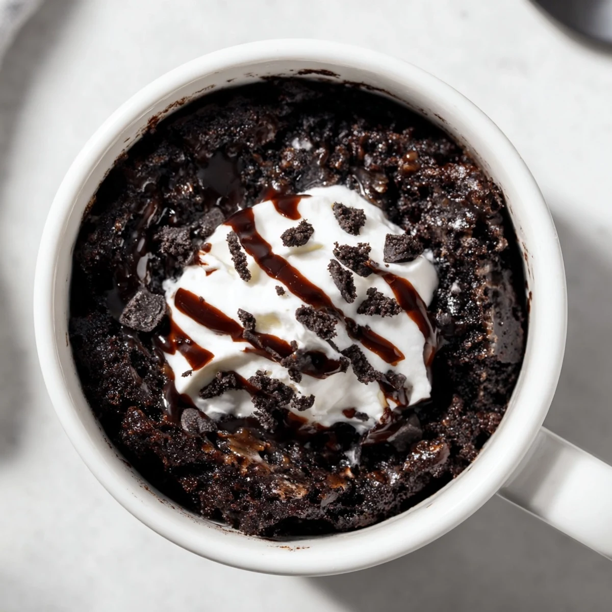 Oreo Mug Chocolate Cake