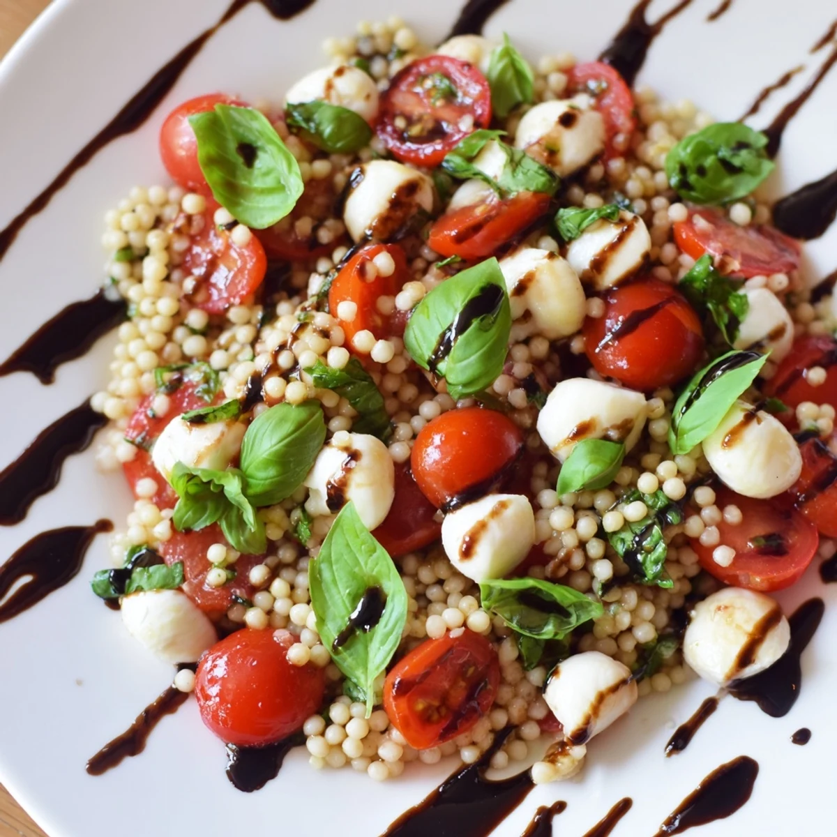 Caprese Couscous Salad