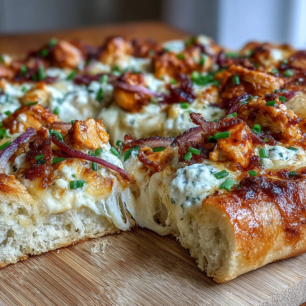 Bold Buffalo Chicken Pizza