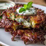 Zucchini Fritters with Feta