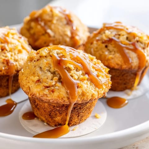 Delicious Maple Glazed Chili Pickle Muffins showcasing tangy flavors and a spicy kick.  
