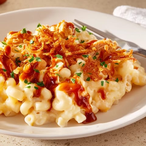 Honey BBQ Chicken Mac Cheese