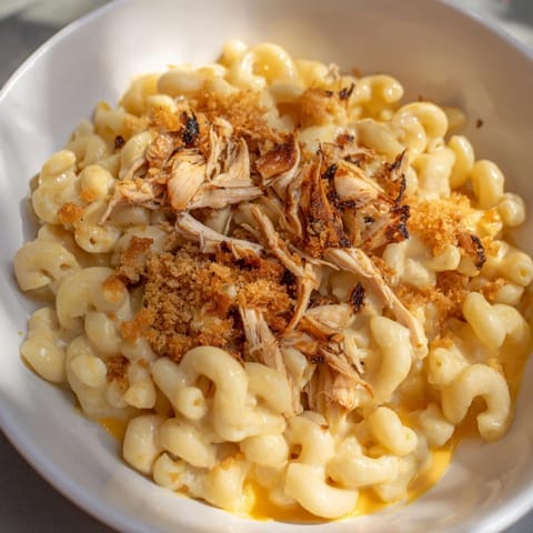 Classic Mac Cheese BBQ Chicken