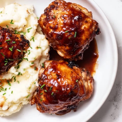 Honey BBQ Chicken Thighs