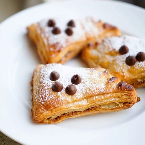 Sleeping Gingerbread Puff Pockets