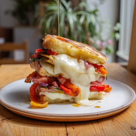 Sheet-Pan Roasted Veggie Caprese