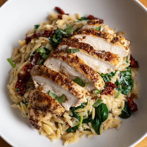 Marry Chicken Orzo Creamy