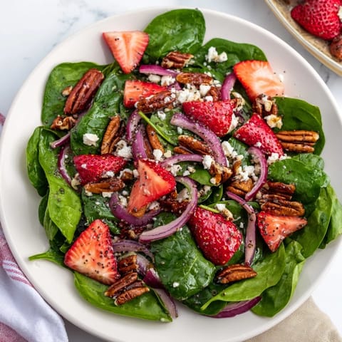 Spinach Strawberry Salad