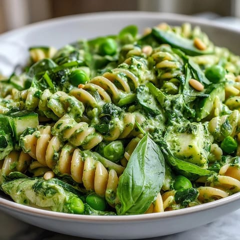 Spring Green Goddess Pasta