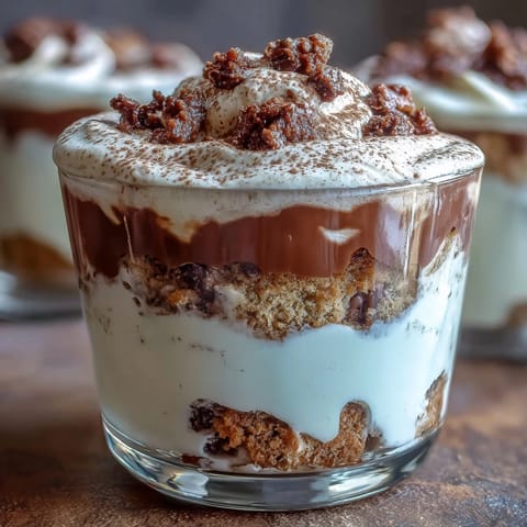 Vanilla Bean Tiramisu Cups