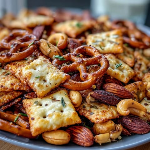 Sourdough Cheez-Its Snack Mix