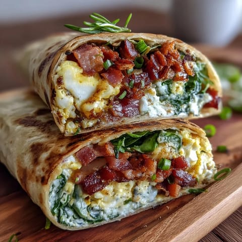 Green Eggs Ham Wraps