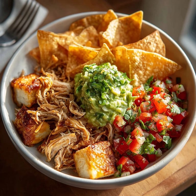 Enjoy a festive Tex-Mex Snack Plate, perfect for sharing, garnished with fresh guacamole.