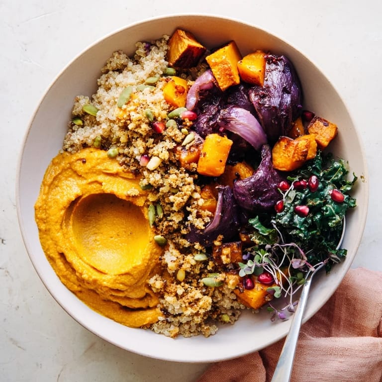 Cozy spiced winter bowls bursting with flavors and vibrant toppings for chilly days.