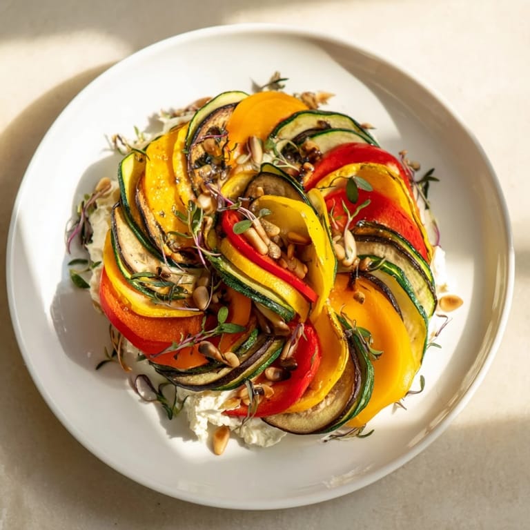 Get inspired by The Snail Shell Spiral, showcasing a visual spiral masterpiece made with fresh, colorful vegetables.