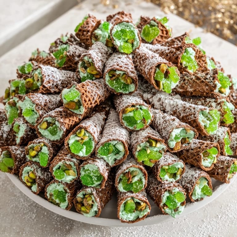 Shimmering sugared grapes and rock candy nestled within a dark chocolate cracker Crystal Cave creation.