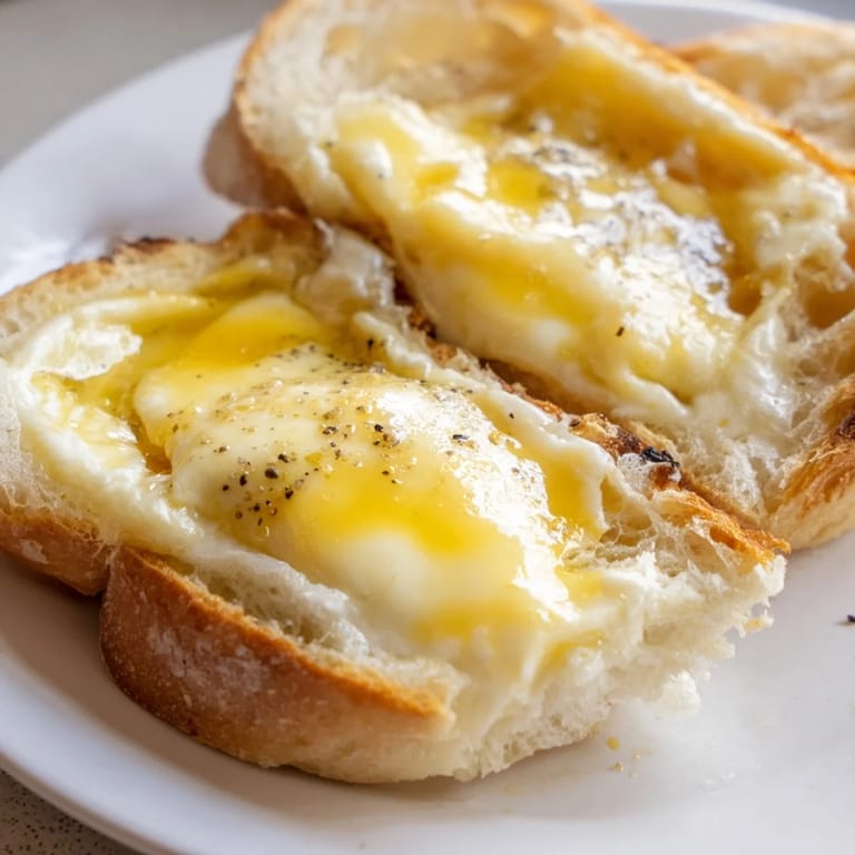 Melted cheddar cheese and truffle oil elevate this Truffle Oil Grilled Cheese to gourmet perfection.