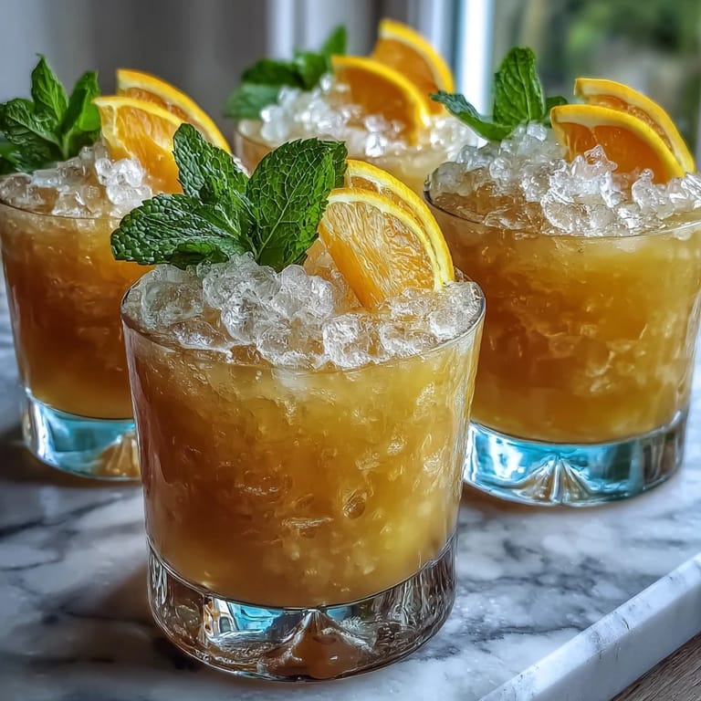 Bright Sparkling Citrus Mocktails featuring grapefruit and lime, served over ice with fresh mint for a crisp, refreshing taste.