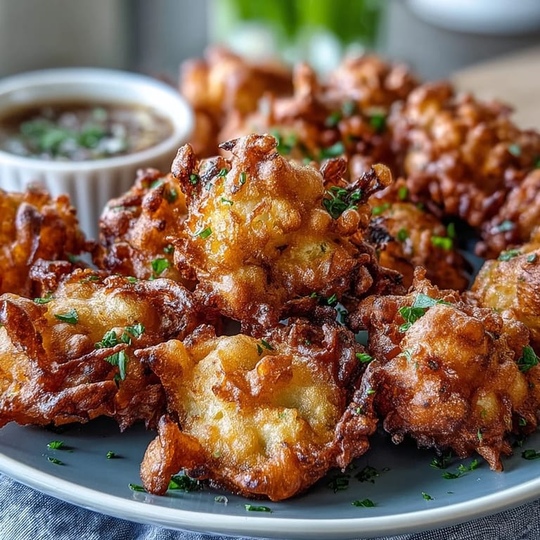 Lightly fried dandelion blossoms served with creamy herb sauce, perfect for spring appetizers or wild foraging recipes.  